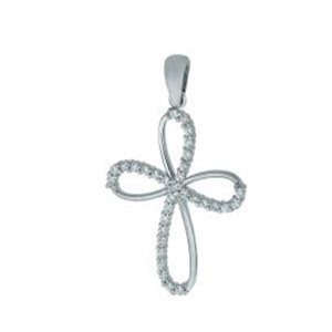 Charm IGold Femme in Or blanc Zircone J2B1B10090175 - J2B1B10090175